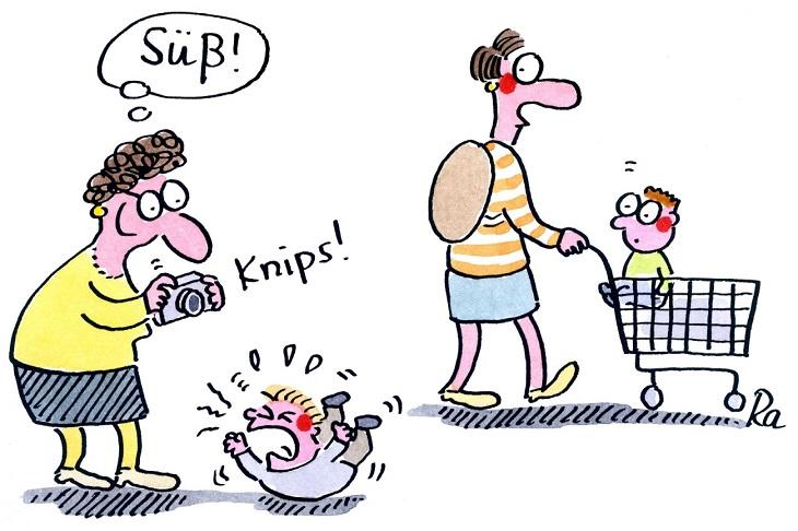 Bringt nicht nur Omas zum Schmunzeln: „Großmütter!“-Cartoons von Renate Alf