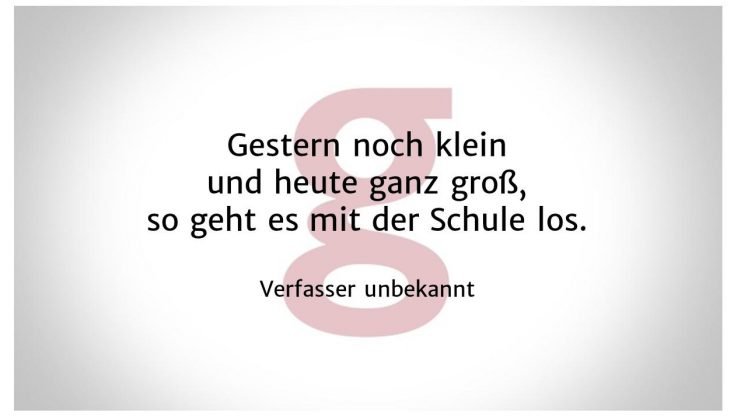 Wünsche zur Einschulung Die schönsten Sprüche