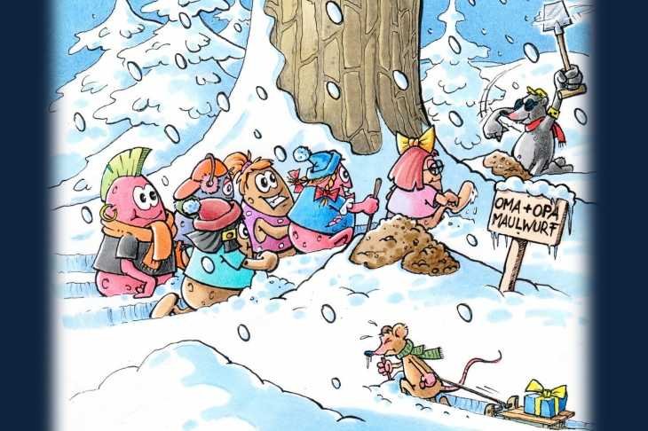 Die Knöllchenbande feiert Weihnachten Kinderbuch bei grosseltern.de
