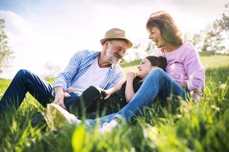 Urlaub bei Oma und Opa