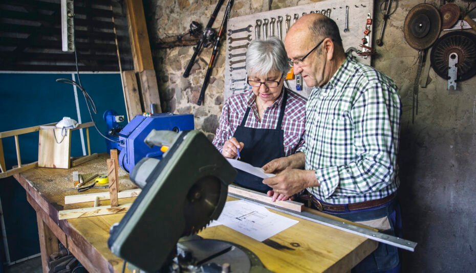 Rentnerpaar Aktivrente