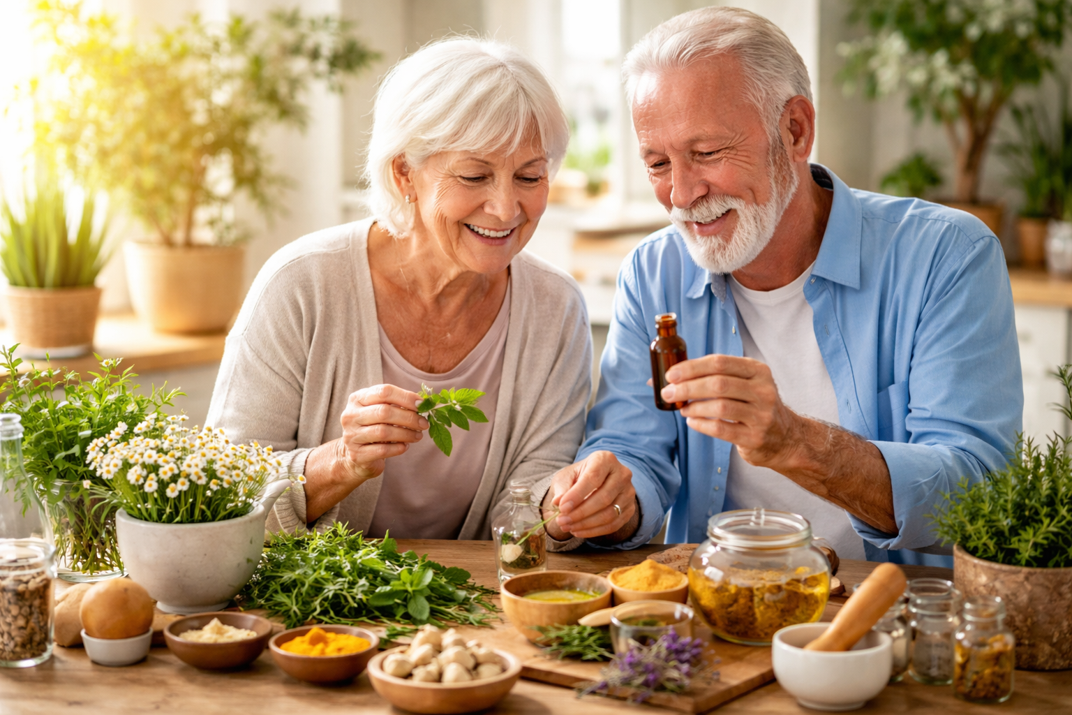 Naturheilkunde im Alltag von Senioren