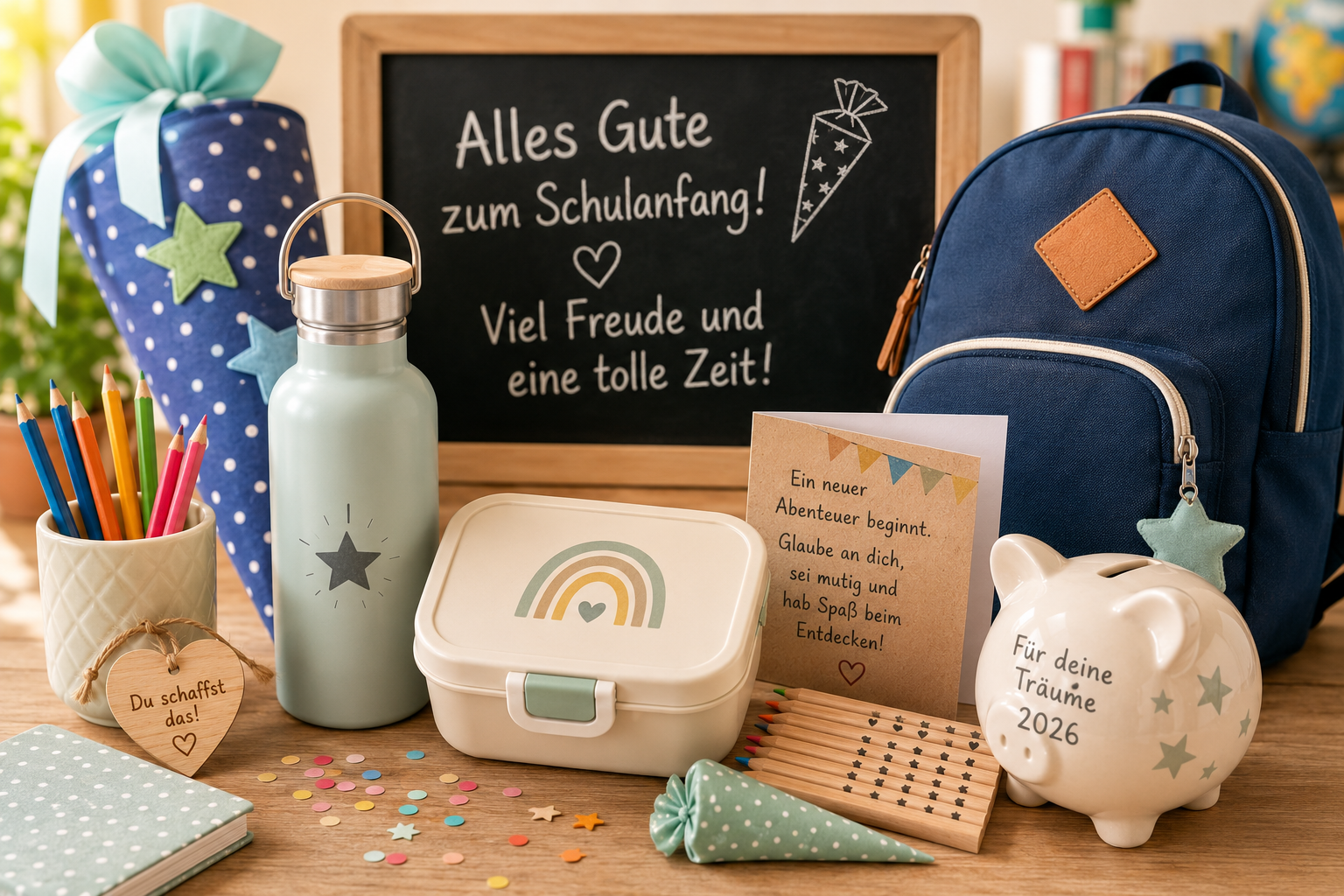 personalisierte Geschenke zur Einschulung