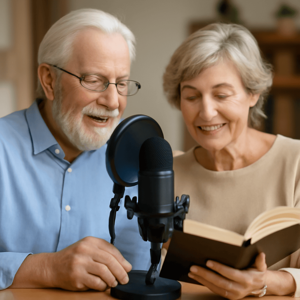 Audioaufnahmen Mit Geschichten Fuer Enkel Erstellen