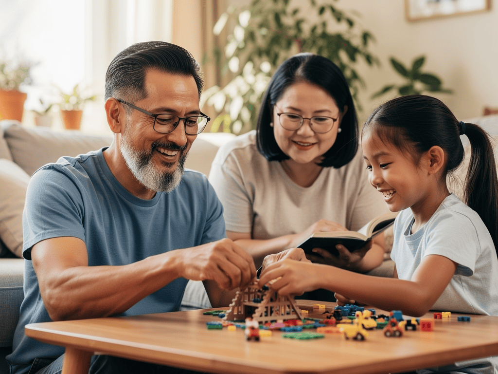 Dankbarkeit üben mit Enkeln