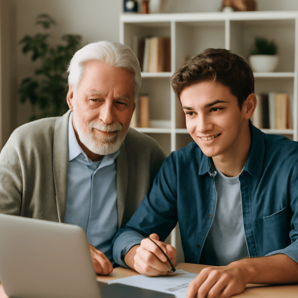 Enkel bei der Berufswahl unterstützen