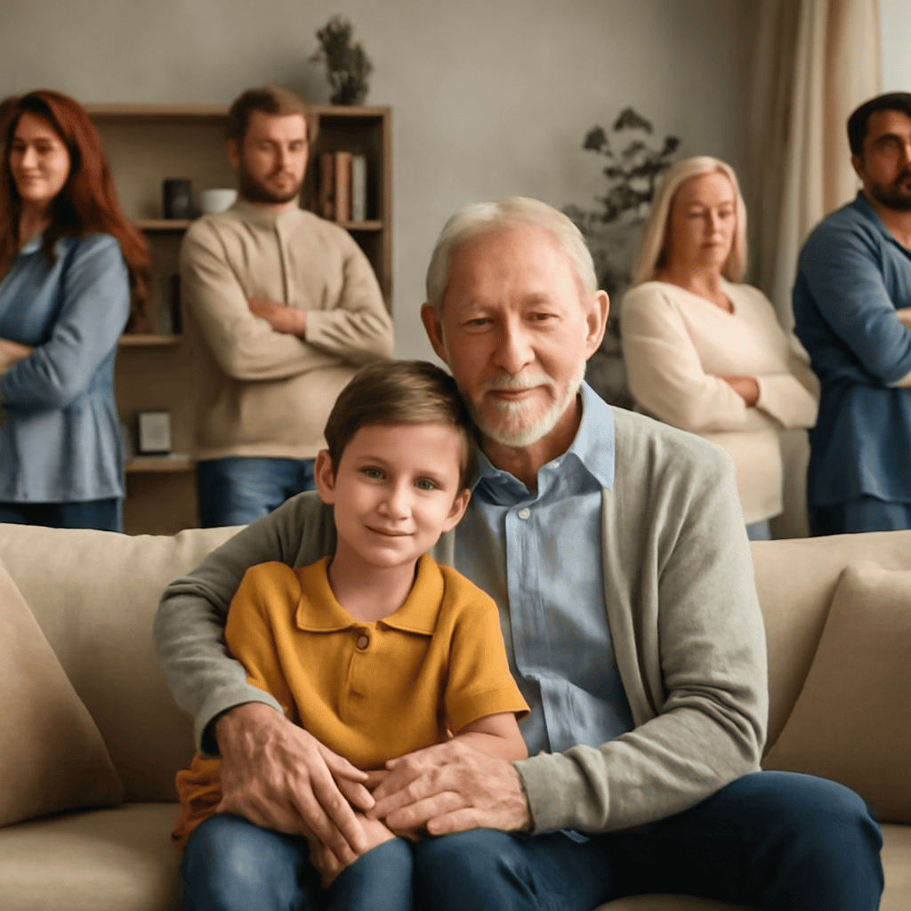 Enkel im Patchwork zwischen zwei Familienwelten