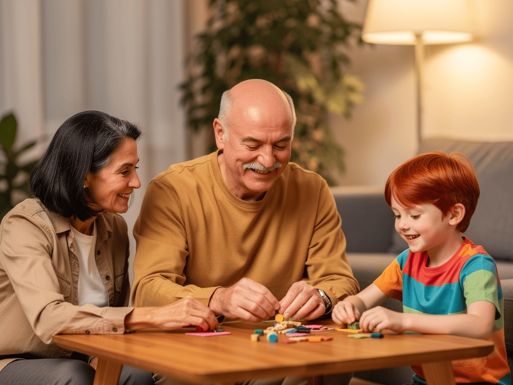Enkeln Grenzen im Umgangston setzen