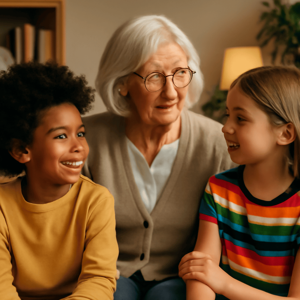Enkeln Toleranz und Vielfalt nahebringen