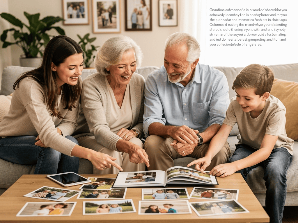 Erinnerungen an gemeinsame Aktivitäten sammeln