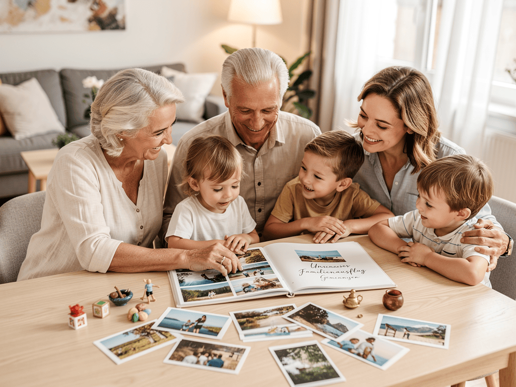 Erinnerungen an gemeinsame Ausflüge sammeln
