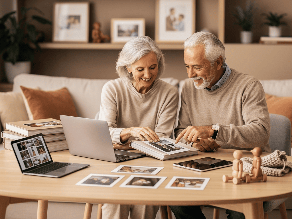 Erinnerungen an gemeinsame Projekte sammeln