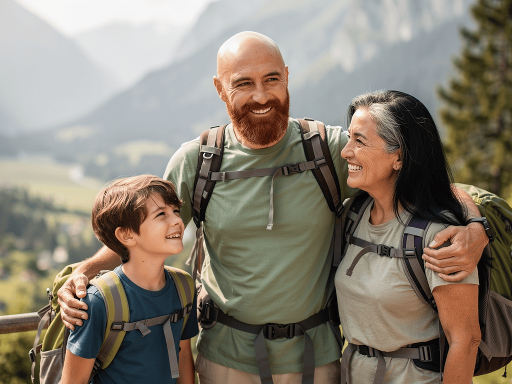 Erinnerungen an gemeinsame Reisen sammeln
