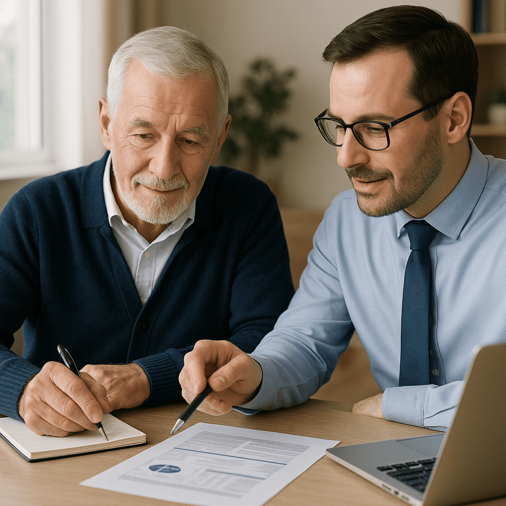Finanzen und Versicherungen im Alter