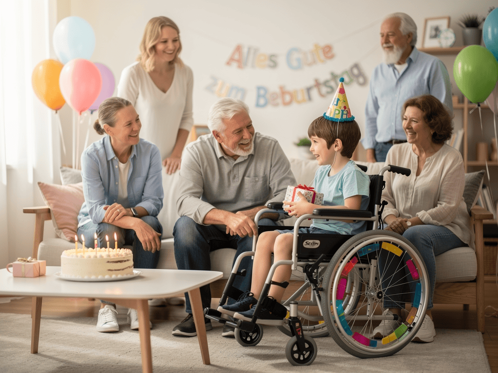 Geburtstagsfeier für Enkel mit Behinderung planen