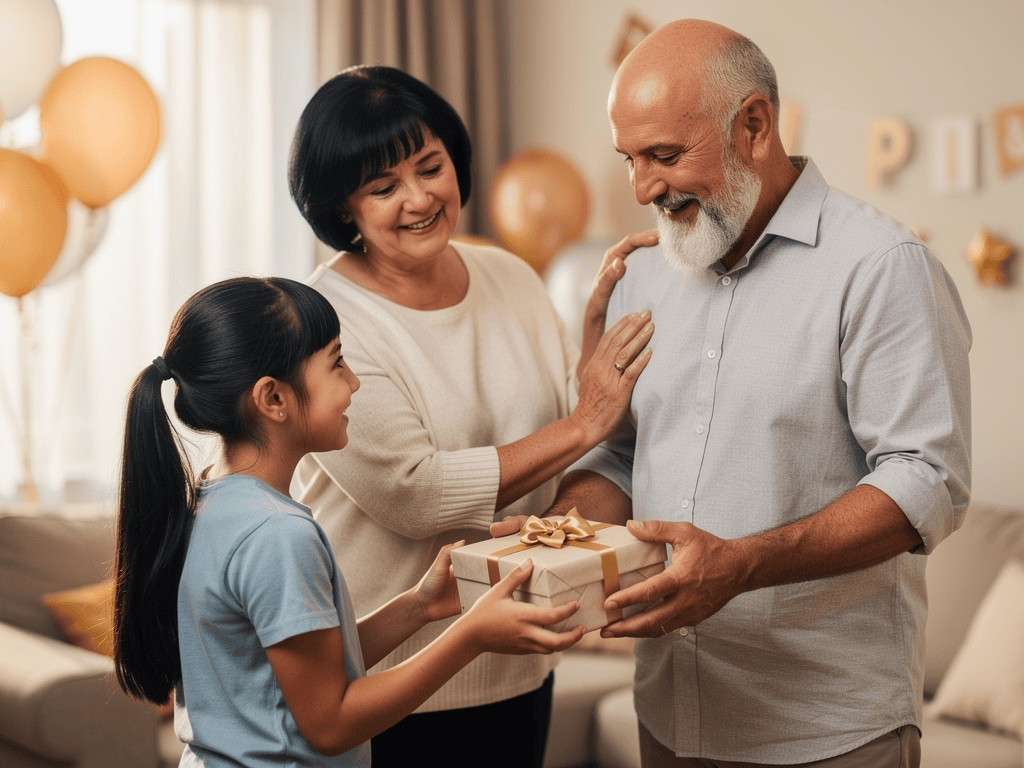 Geburtstagsfeier für Enkel mit Überraschung