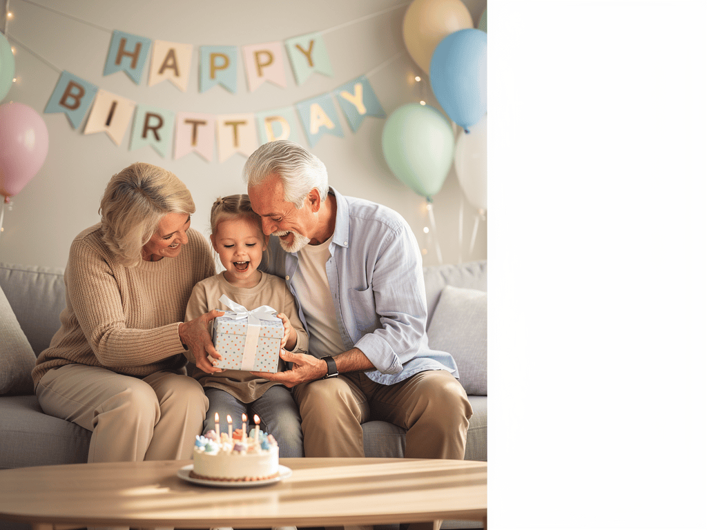 Geburtstagsfeier für Enkel mit Überraschung