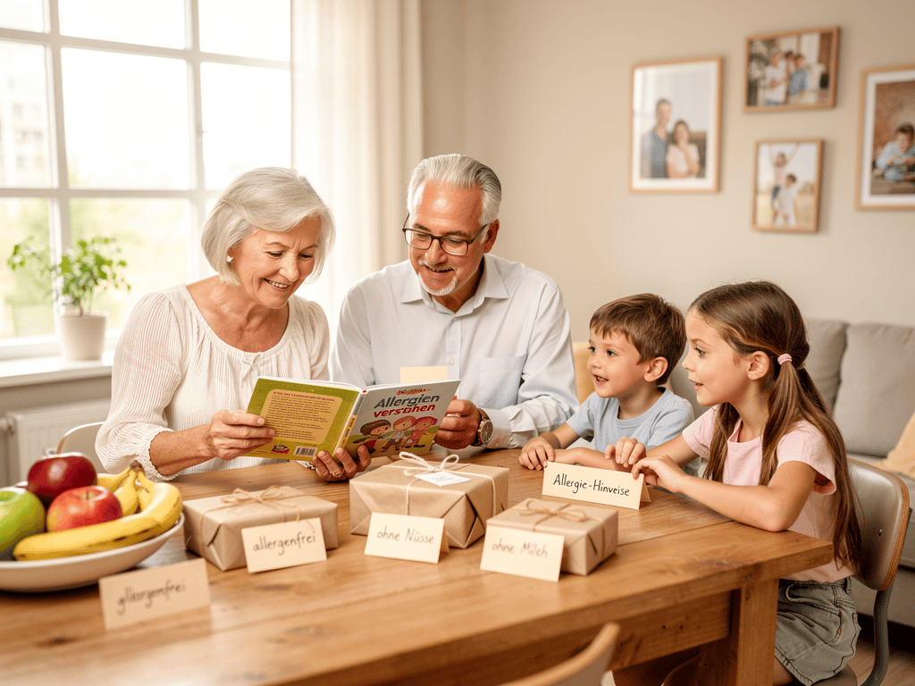 Geschenke für Enkel mit Allergien auswählen
