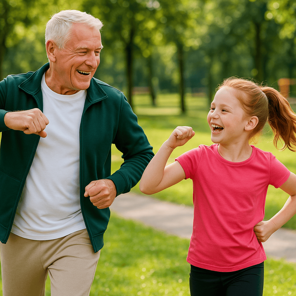Gesund und fit als Großeltern