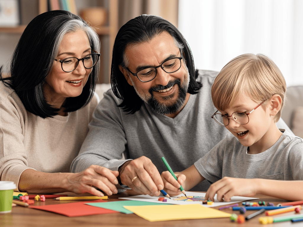Kochen und Backen mit Enkeln