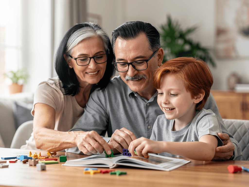 Kommunikation mit Enkeln per Video-Call