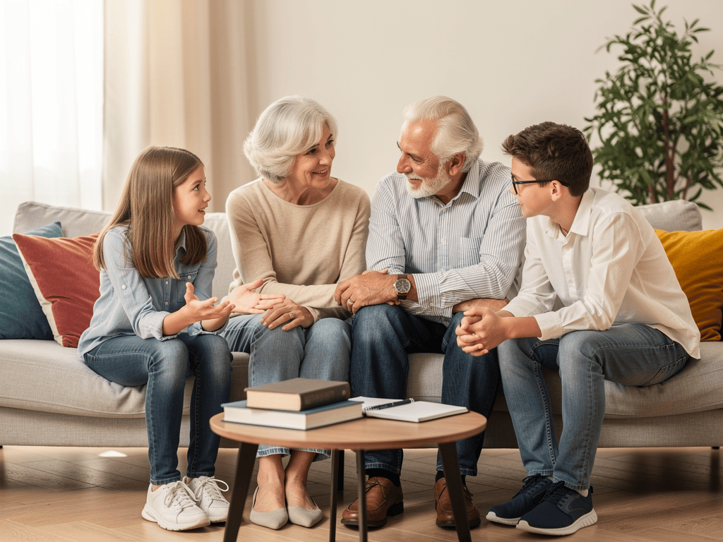 Kritikfähigkeit bei Enkeln fördern