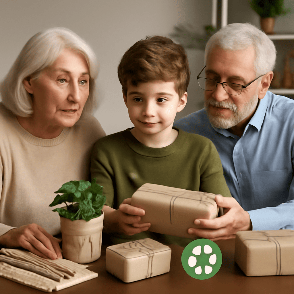 Nachhaltige Geschenke für Enkel auswählen