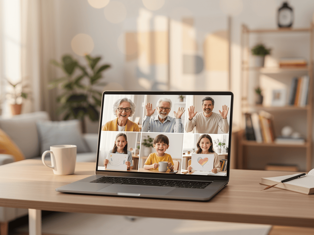 Online-Konferenzen mit der ganzen Familie