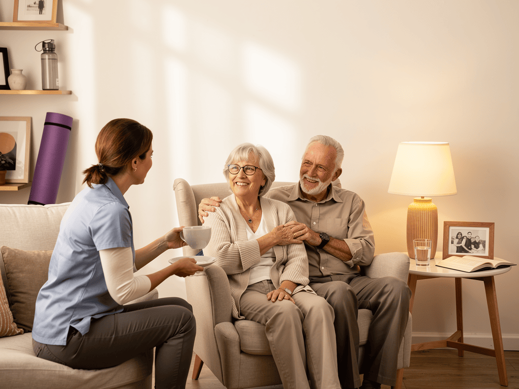 Pflege von Partner oder Angehörigen und Selbstfürsorge