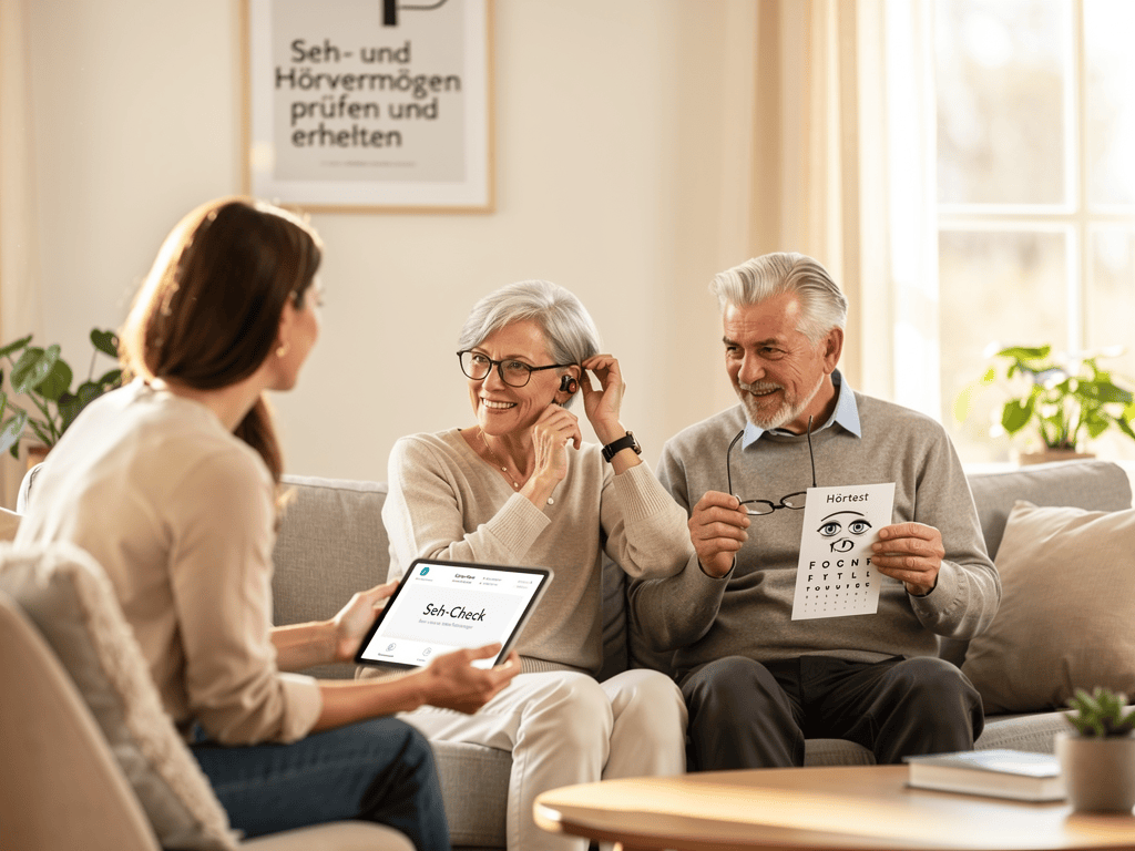 Seh- und Hörvermögen prüfen und erhalten