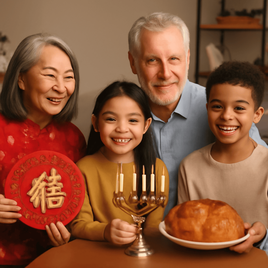 Traditionen Aus Verschiedenen Kulturen Verbinden