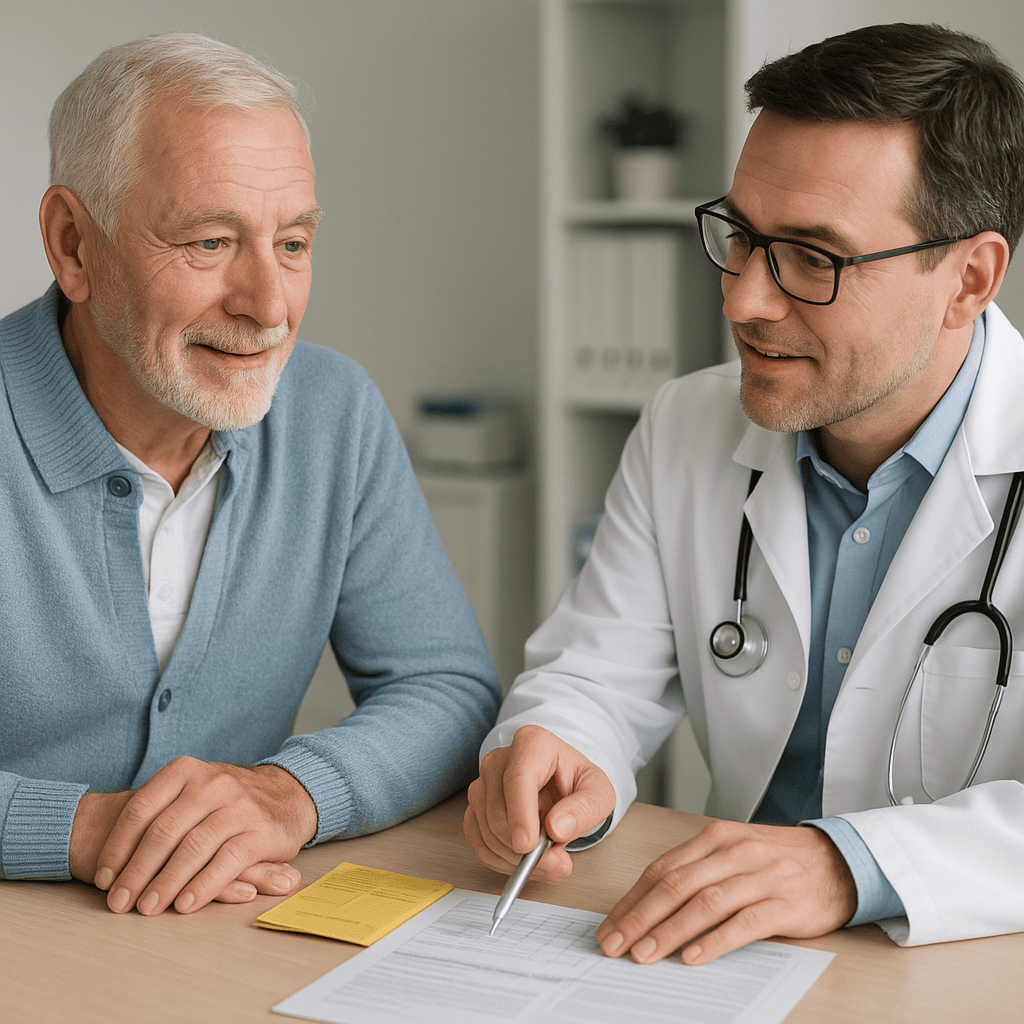 Vorsorgeuntersuchungen für Großeltern