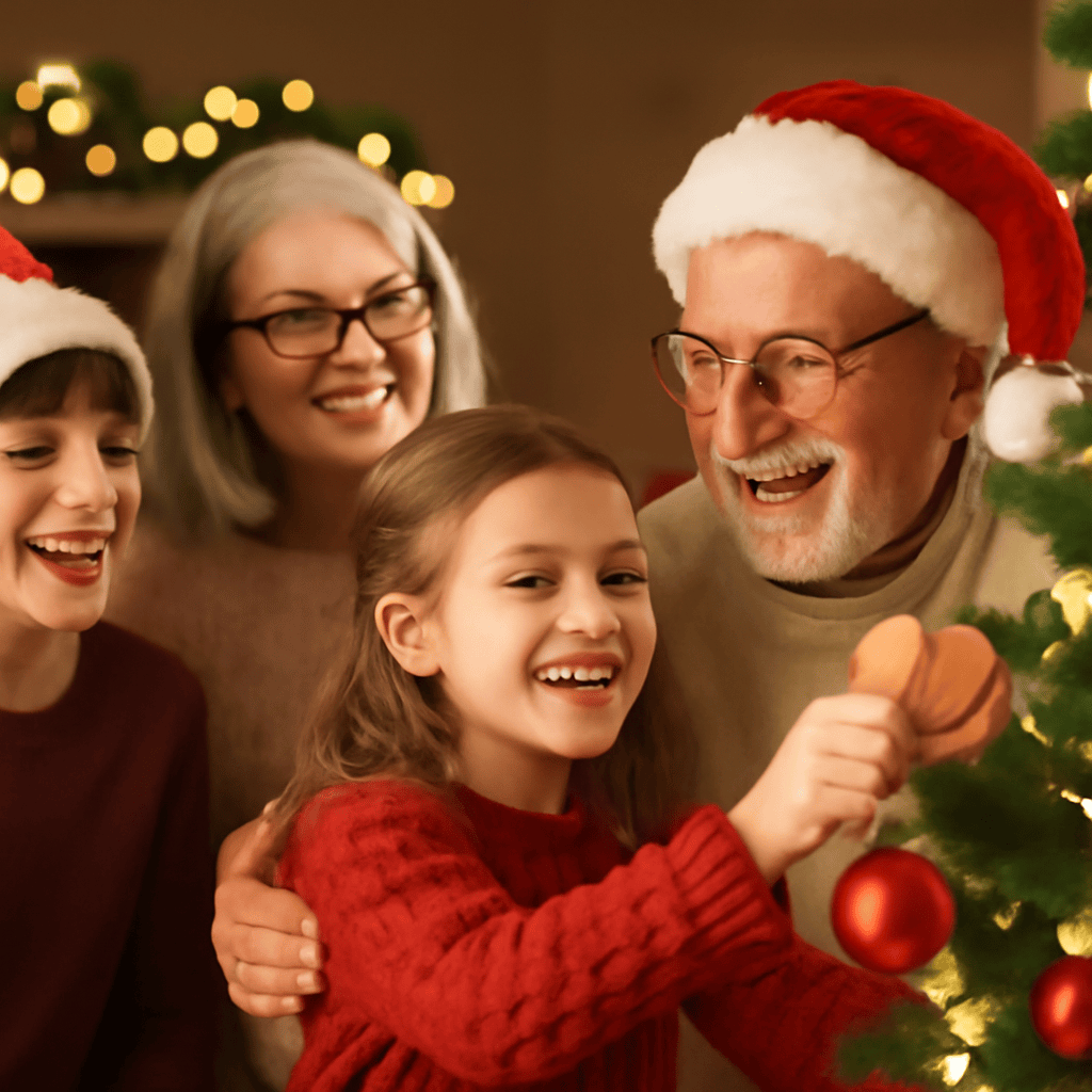 Weihnachten Mit Enkeln Gestalten