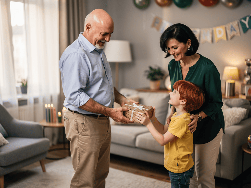 Wenn Enkel Geschenke nicht auspacken wollen