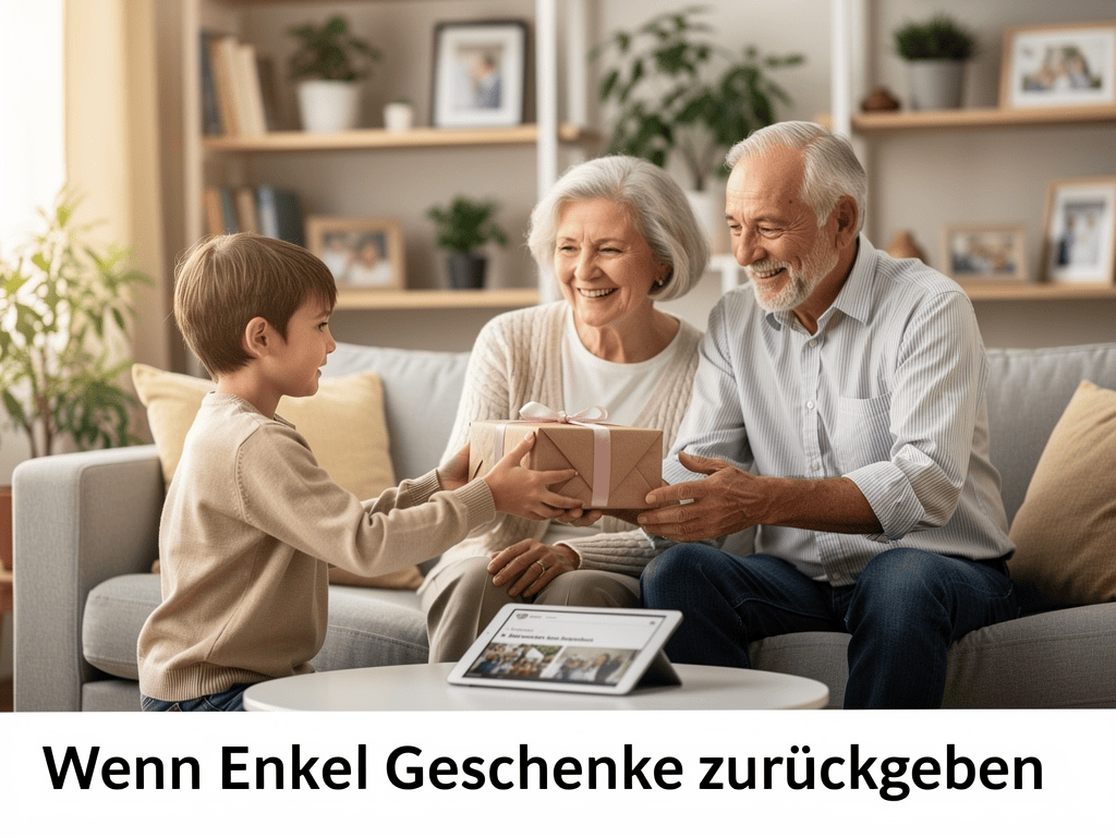 Wenn Enkel Geschenke Zurückgeben
