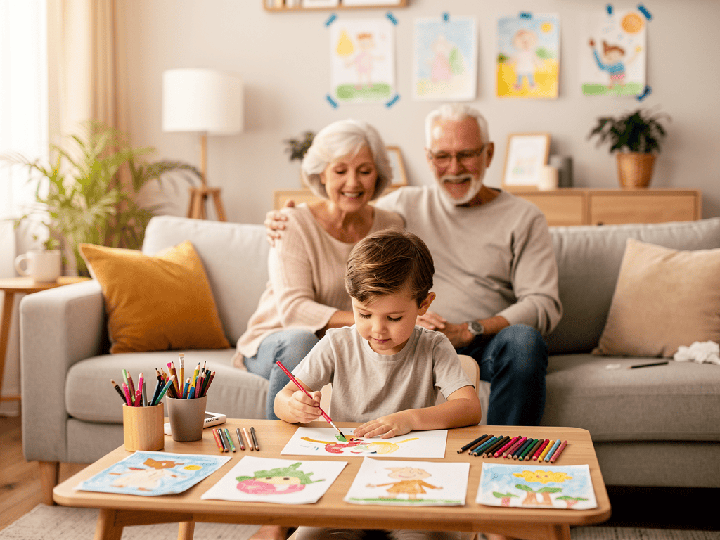 Wenn Enkel künstlerisch begabt sind