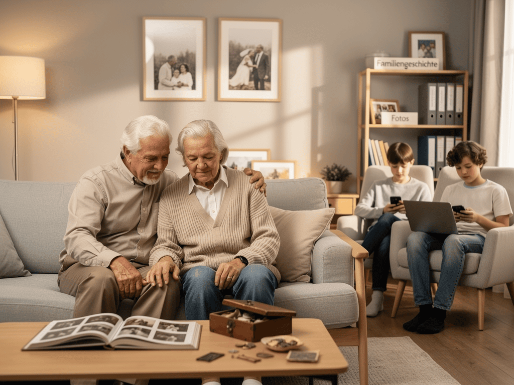 Wenn Enkel sich nicht für Familiengeschichte interessieren