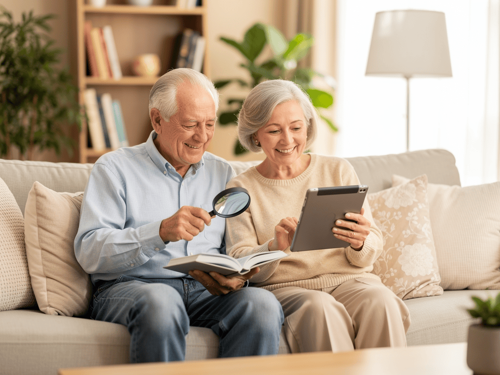 Wenn Großeltern nicht mehr gut sehen