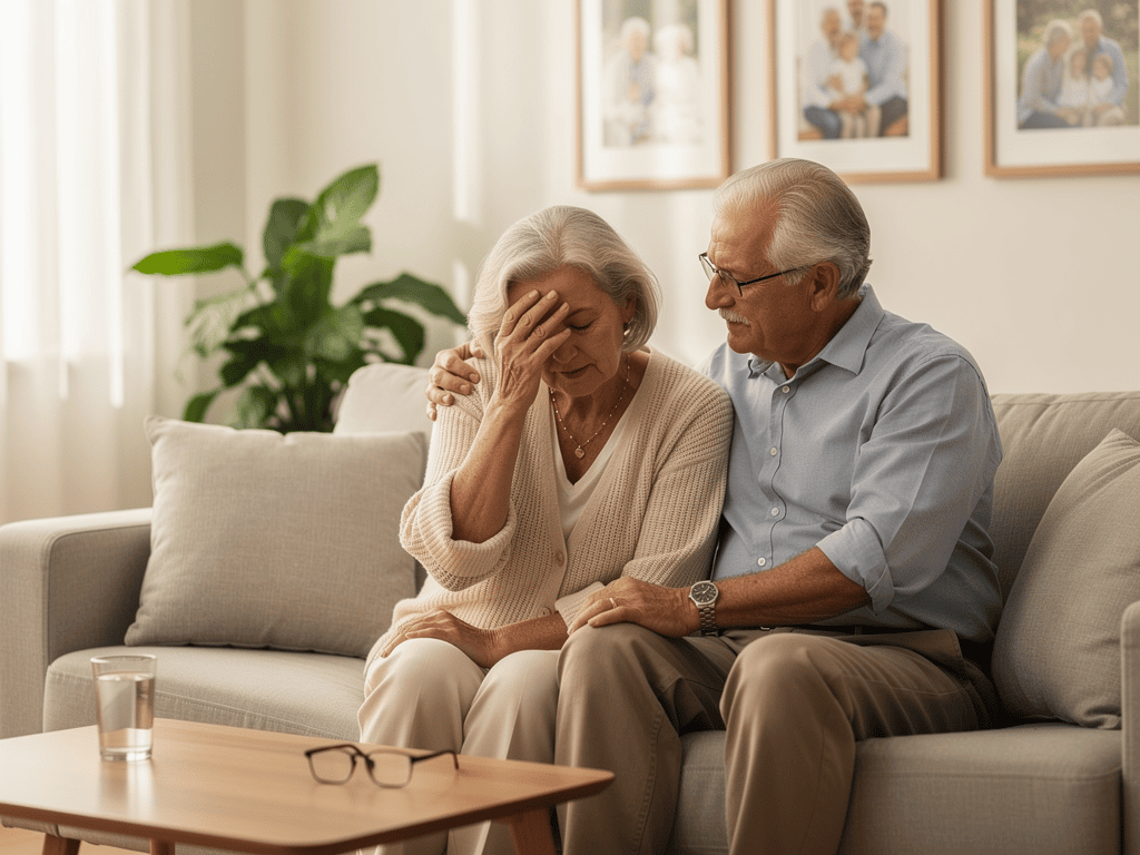 Wenn Großeltern Schwindel haben