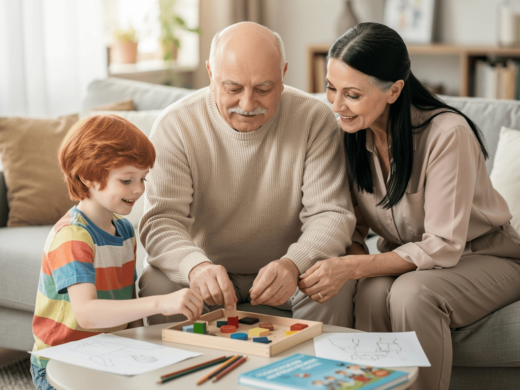 Wie erklärt man Enkeln das Altenheim?