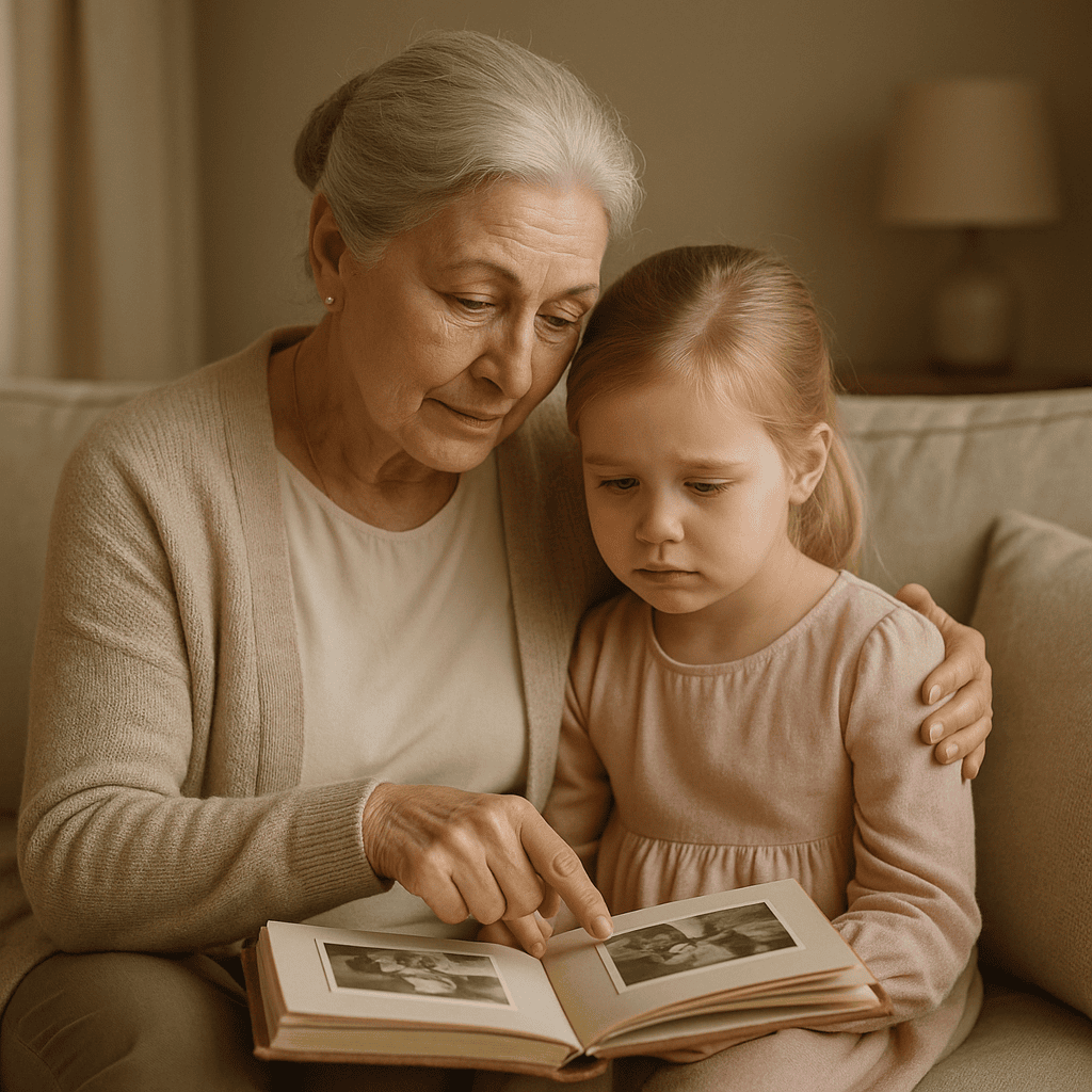 Wie erklärt man Enkeln den Tod?