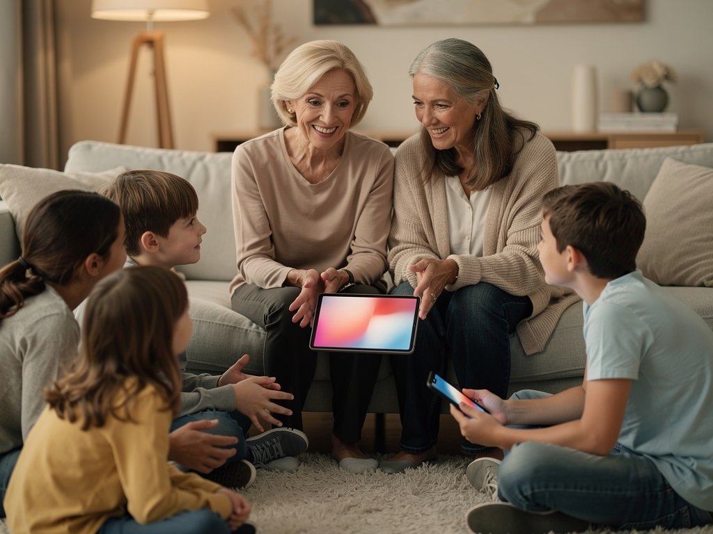 Kommunikation mit Enkeln